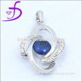 925 silver blue spinel pendant silver gemstone pendants